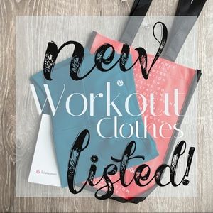 New leggings, tops & shorts listed!